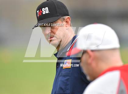 Thumbnail 2 in CHANT HomeSchool vs McKinney Christian Academy (Dallas Lutheran Wood Bat Tournament) photogallery.