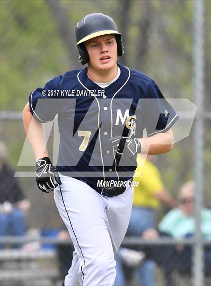 Thumbnail 3 in CHANT HomeSchool vs McKinney Christian Academy (Dallas Lutheran Wood Bat Tournament) photogallery.