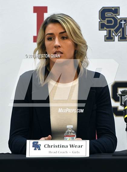 Thumbnail 1 in Trinity League Media Day - Santa Margarita photogallery.