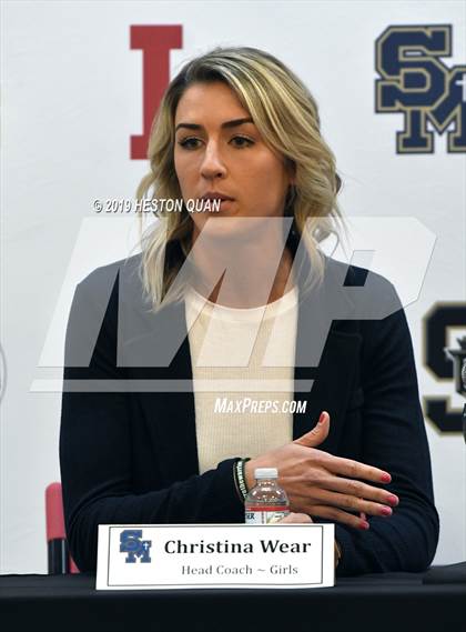 Thumbnail 1 in Trinity League Media Day - Santa Margarita photogallery.