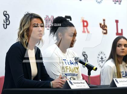 Thumbnail 1 in Trinity League Media Day - Santa Margarita photogallery.