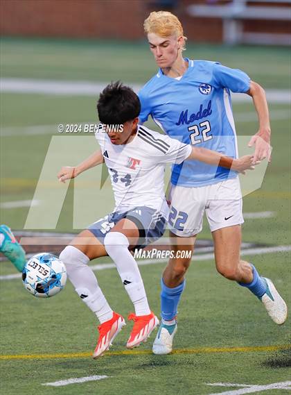 Thumbnail 2 in Toombs County vs. Model (GHSA 2A Championship) photogallery.