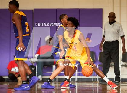 Thumbnail 3 in Wesleyan Christian Academy vs. Word of God Christian Academy (John Wall Holiday Invitational) photogallery.