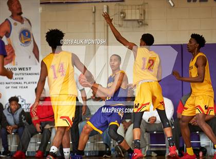 Thumbnail 3 in Wesleyan Christian Academy vs. Word of God Christian Academy (John Wall Holiday Invitational) photogallery.