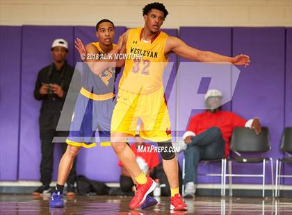 Thumbnail 1 in Wesleyan Christian Academy vs. Word of God Christian Academy (John Wall Holiday Invitational) photogallery.
