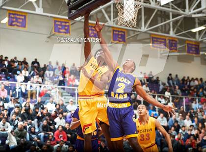 Thumbnail 2 in Wesleyan Christian Academy vs. Word of God Christian Academy (John Wall Holiday Invitational) photogallery.