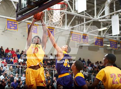Thumbnail 3 in Wesleyan Christian Academy vs. Word of God Christian Academy (John Wall Holiday Invitational) photogallery.