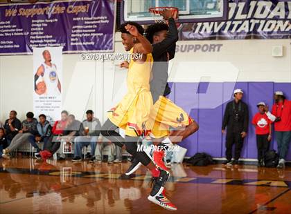 Thumbnail 2 in Wesleyan Christian Academy vs. Word of God Christian Academy (John Wall Holiday Invitational) photogallery.