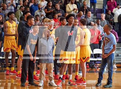 Thumbnail 1 in Wesleyan Christian Academy vs. Word of God Christian Academy (John Wall Holiday Invitational) photogallery.
