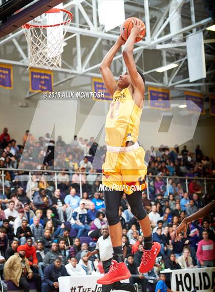 Thumbnail 3 in Wesleyan Christian Academy vs. Word of God Christian Academy (John Wall Holiday Invitational) photogallery.