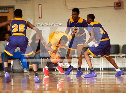 Thumbnail 3 in Wesleyan Christian Academy vs. Word of God Christian Academy (John Wall Holiday Invitational) photogallery.