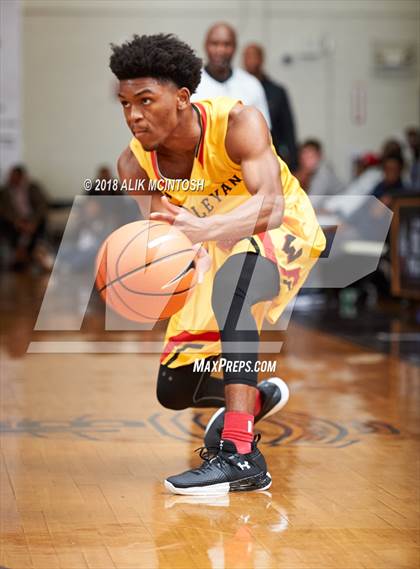 Thumbnail 2 in Wesleyan Christian Academy vs. Word of God Christian Academy (John Wall Holiday Invitational) photogallery.