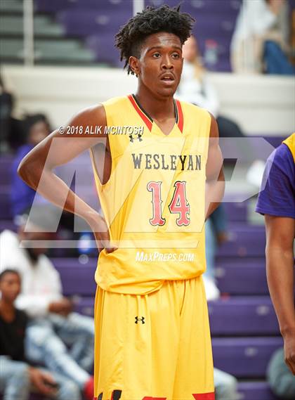 Thumbnail 3 in Wesleyan Christian Academy vs. Word of God Christian Academy (John Wall Holiday Invitational) photogallery.