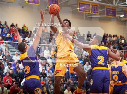 Thumbnail 3 in Wesleyan Christian Academy vs. Word of God Christian Academy (John Wall Holiday Invitational) photogallery.