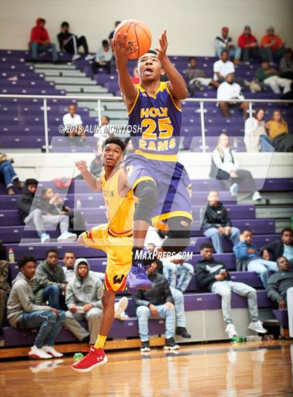 Thumbnail 3 in Wesleyan Christian Academy vs. Word of God Christian Academy (John Wall Holiday Invitational) photogallery.