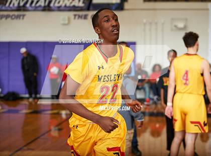 Thumbnail 2 in Wesleyan Christian Academy vs. Word of God Christian Academy (John Wall Holiday Invitational) photogallery.
