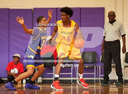 Thumbnail 1 in Wesleyan Christian Academy vs. Word of God Christian Academy (John Wall Holiday Invitational) photogallery.
