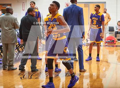Thumbnail 2 in Wesleyan Christian Academy vs. Word of God Christian Academy (John Wall Holiday Invitational) photogallery.