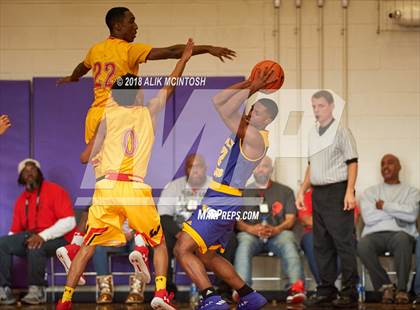 Thumbnail 1 in Wesleyan Christian Academy vs. Word of God Christian Academy (John Wall Holiday Invitational) photogallery.