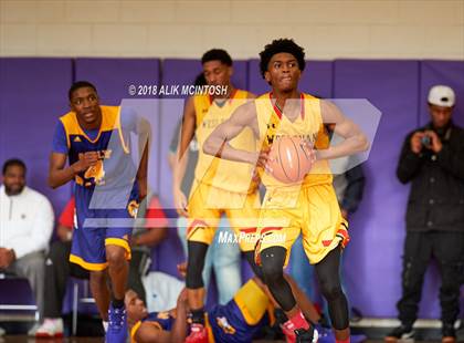 Thumbnail 3 in Wesleyan Christian Academy vs. Word of God Christian Academy (John Wall Holiday Invitational) photogallery.