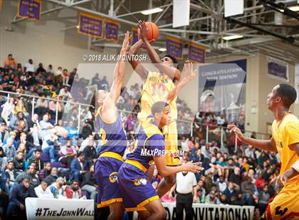 Thumbnail 2 in Wesleyan Christian Academy vs. Word of God Christian Academy (John Wall Holiday Invitational) photogallery.