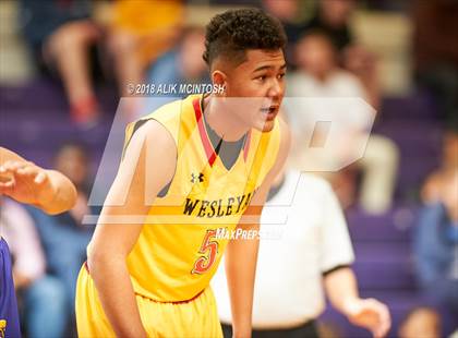 Thumbnail 3 in Wesleyan Christian Academy vs. Word of God Christian Academy (John Wall Holiday Invitational) photogallery.
