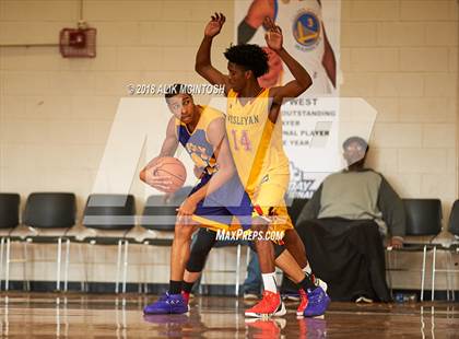 Thumbnail 2 in Wesleyan Christian Academy vs. Word of God Christian Academy (John Wall Holiday Invitational) photogallery.
