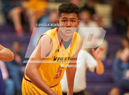 Thumbnail 1 in Wesleyan Christian Academy vs. Word of God Christian Academy (John Wall Holiday Invitational) photogallery.