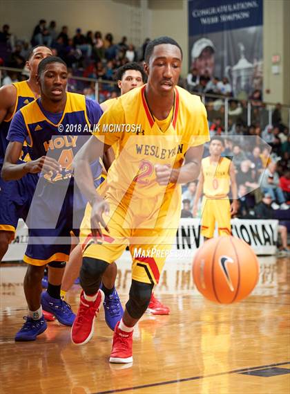 Thumbnail 2 in Wesleyan Christian Academy vs. Word of God Christian Academy (John Wall Holiday Invitational) photogallery.