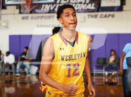 Thumbnail 2 in Wesleyan Christian Academy vs. Word of God Christian Academy (John Wall Holiday Invitational) photogallery.