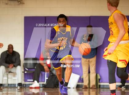 Thumbnail 3 in Wesleyan Christian Academy vs. Word of God Christian Academy (John Wall Holiday Invitational) photogallery.