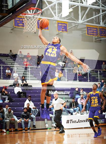 Thumbnail 1 in Wesleyan Christian Academy vs. Word of God Christian Academy (John Wall Holiday Invitational) photogallery.