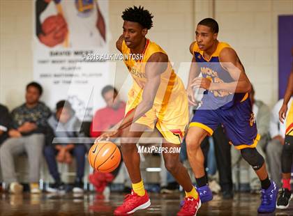 Thumbnail 3 in Wesleyan Christian Academy vs. Word of God Christian Academy (John Wall Holiday Invitational) photogallery.
