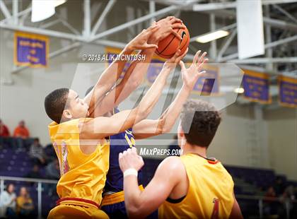 Thumbnail 2 in Wesleyan Christian Academy vs. Word of God Christian Academy (John Wall Holiday Invitational) photogallery.