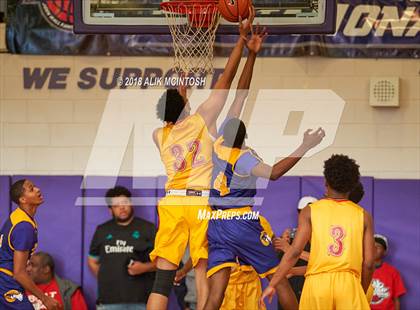 Thumbnail 2 in Wesleyan Christian Academy vs. Word of God Christian Academy (John Wall Holiday Invitational) photogallery.