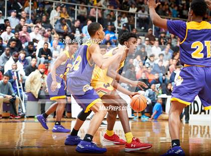 Thumbnail 1 in Wesleyan Christian Academy vs. Word of God Christian Academy (John Wall Holiday Invitational) photogallery.