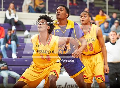 Thumbnail 2 in Wesleyan Christian Academy vs. Word of God Christian Academy (John Wall Holiday Invitational) photogallery.