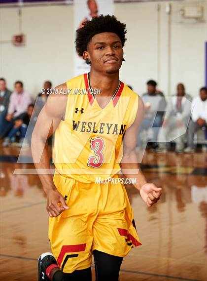 Thumbnail 3 in Wesleyan Christian Academy vs. Word of God Christian Academy (John Wall Holiday Invitational) photogallery.