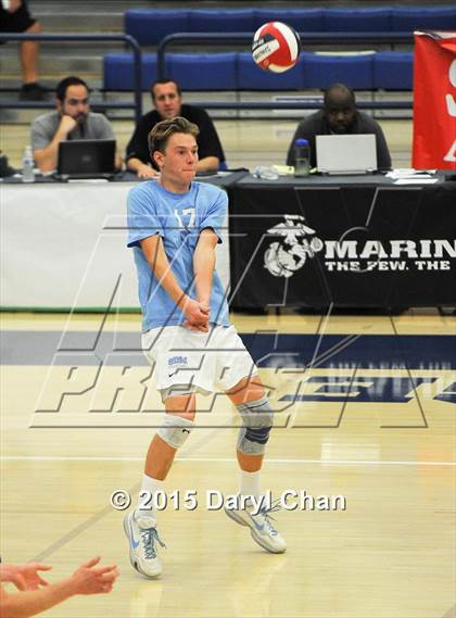 Thumbnail 3 in Oak Park vs. Corona del Mar (CIF SoCal Regional D2 Final) photogallery.