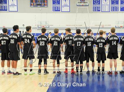 Thumbnail 2 in Oak Park vs. Corona del Mar (CIF SoCal Regional D2 Final) photogallery.