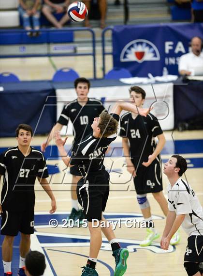 Thumbnail 3 in Oak Park vs. Corona del Mar (CIF SoCal Regional D2 Final) photogallery.