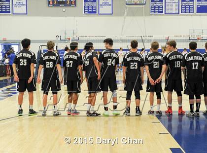 Thumbnail 1 in Oak Park vs. Corona del Mar (CIF SoCal Regional D2 Final) photogallery.