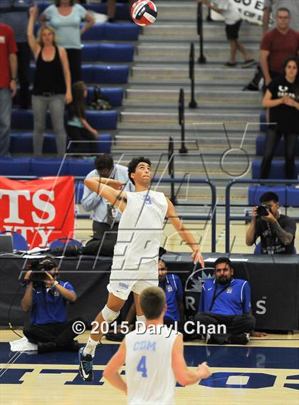 Thumbnail 3 in Oak Park vs. Corona del Mar (CIF SoCal Regional D2 Final) photogallery.