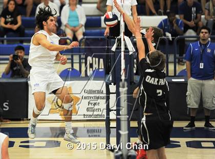 Thumbnail 3 in Oak Park vs. Corona del Mar (CIF SoCal Regional D2 Final) photogallery.