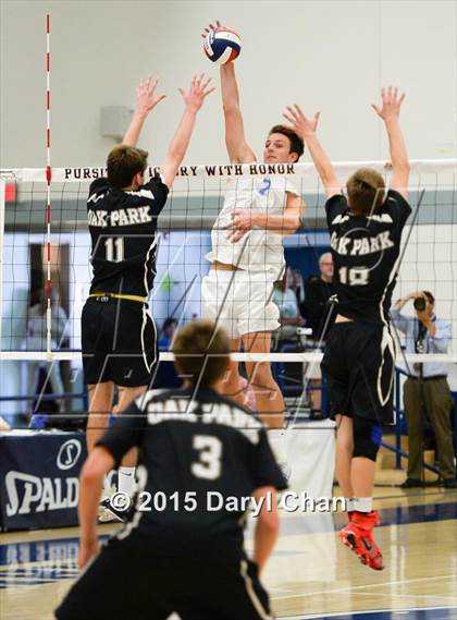 Thumbnail 1 in Oak Park vs. Corona del Mar (CIF SoCal Regional D2 Final) photogallery.