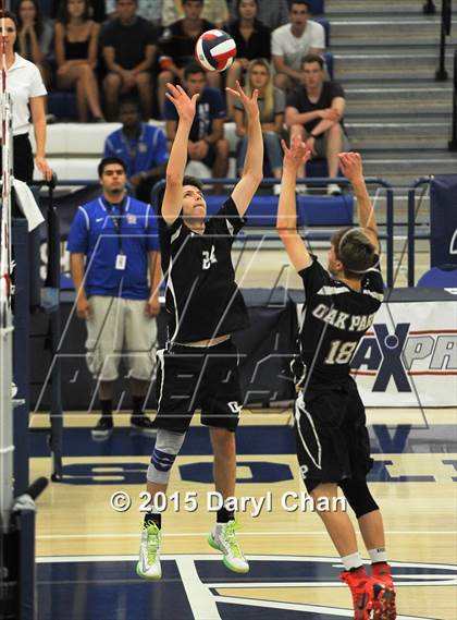 Thumbnail 2 in Oak Park vs. Corona del Mar (CIF SoCal Regional D2 Final) photogallery.