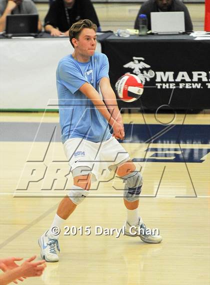 Thumbnail 2 in Oak Park vs. Corona del Mar (CIF SoCal Regional D2 Final) photogallery.