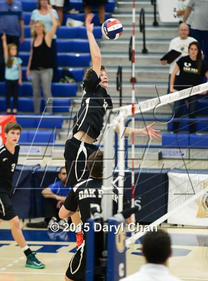 Thumbnail 3 in Oak Park vs. Corona del Mar (CIF SoCal Regional D2 Final) photogallery.