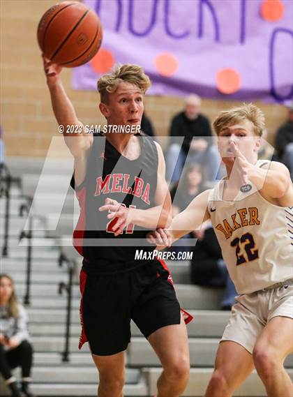 Thumbnail 3 in Melba vs. Baker (Pro Image Holiday Classic Small Schools) photogallery.