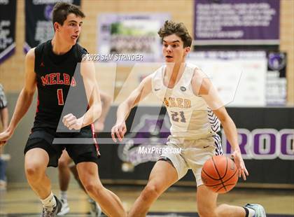 Thumbnail 1 in Melba vs. Baker (Pro Image Holiday Classic Small Schools) photogallery.